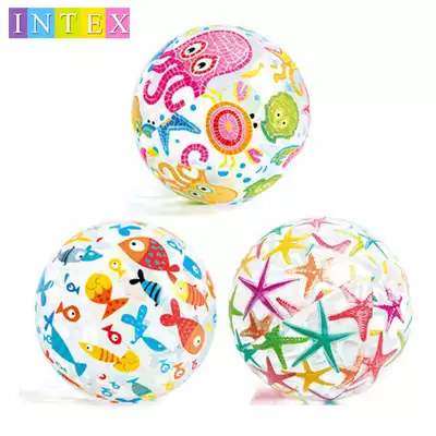 INTEX59040 Water polo Inflatable water polo Beach ball Children adult WATER toy BEACH ball Swimming handball