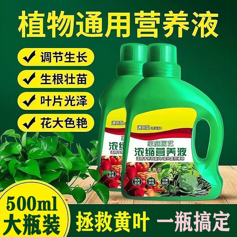 Super Concentrated Plant Nutrient Solution, Universal Fertilizer for Green Plants, Flowers, Potted Plants, Green Radish, Hydroponics, Succulents, Money Tree Fertilizer %8