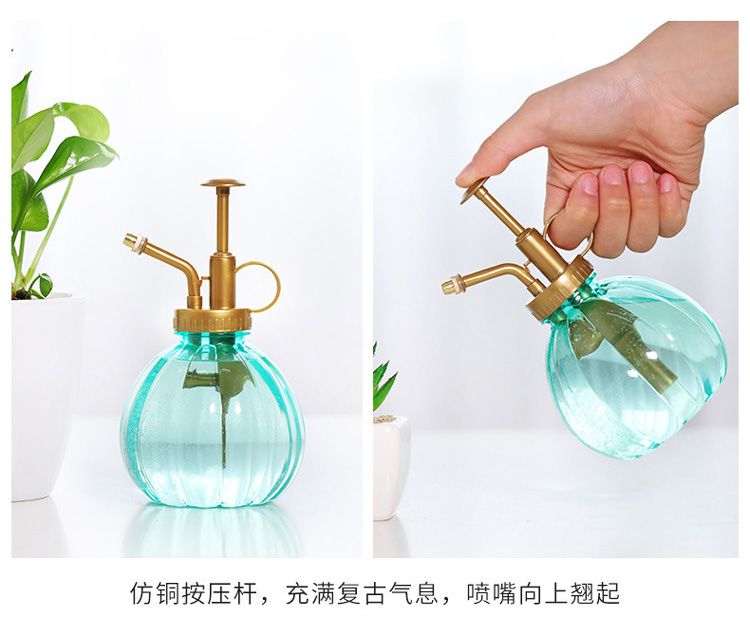 [Cửa hàng bách hóa Yuyu] tưới nước xịt chai xịt cong miệng ép gia đình phun nước tưới chai phun nước - Thiết bị sân khấu đèn chiếu