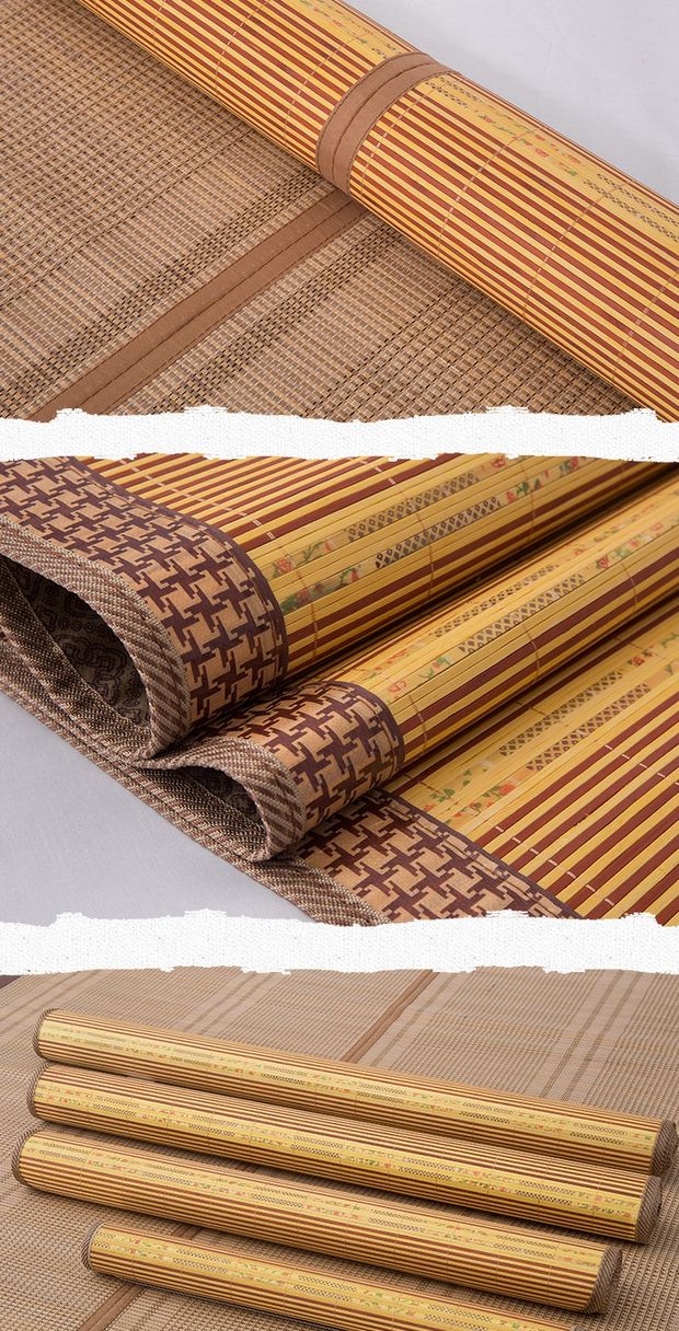 0.8m thảm mat có thể gập lại 1,4 mét trên cả hai mặt của mây tre đan thảm 1,35 1,1 0,9 Giá trị với giường ký túc xá - Thảm mùa hè chieu tre 1m2