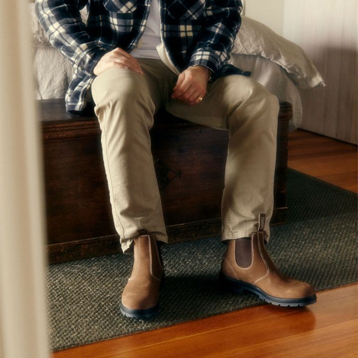 Australian-Made Mongrel K9 Series Men's and Women's Genuine Leather Suede Waterproof and Non-Slip Casual Outdoor Chelsea Boots