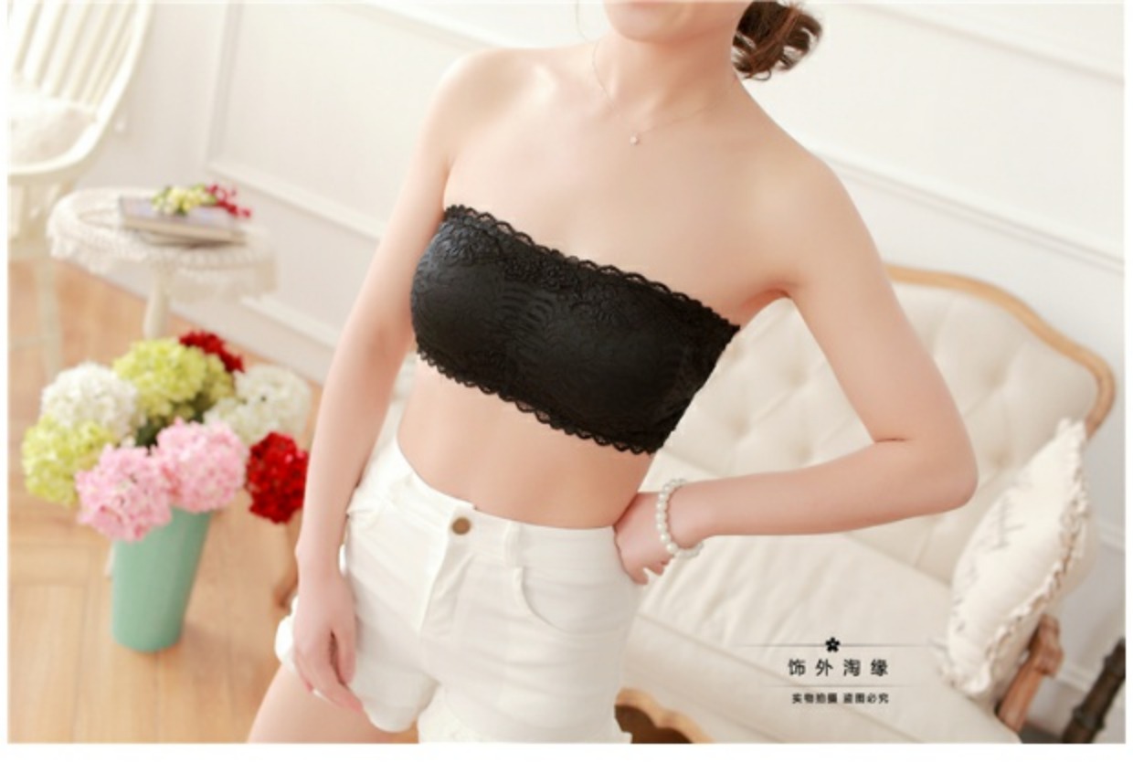 Với miếng đệm ngực, ren chống chói hoang dã quấn ngực, đeo chéo nữ, lưng đẹp, vest openwork, đồ lót, áo ngực, áo ngực áo lót không gọng