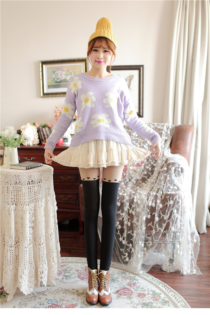 Pantalon collant jeunesse doux en coton - Ref 754224 Image 15