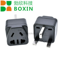 WK-7 British standard to new national standard two or three plug conversion socket British standard travel conversion plug UK UK China Hong Kong CE