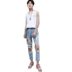 Mùa hè cá tính không tay t nam xu hướng tóc stylist mồ hôi vest đêm hộp thanh niên