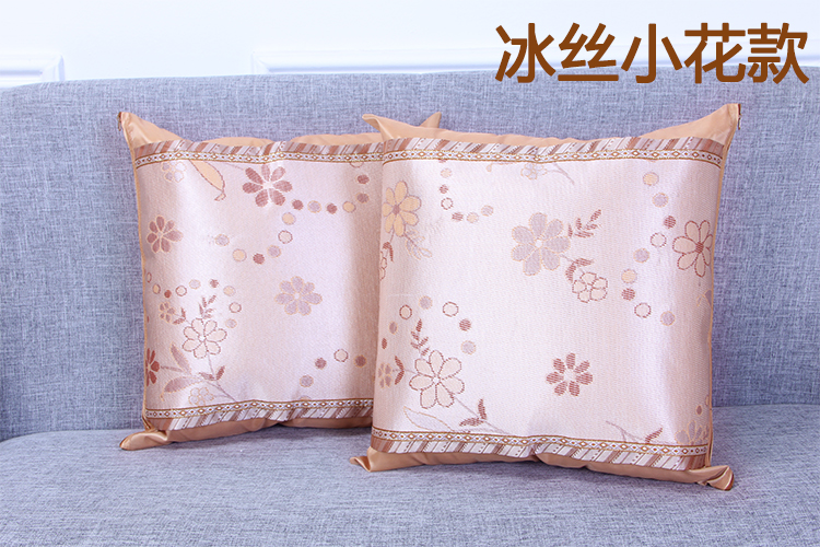 Mùa hè Hoàng Gia Mây Gối Trường Hợp Double-sided Băng Lụa Cushion Cover Sofa Mat Ghế Tựa Lưng Mat 45 50 60