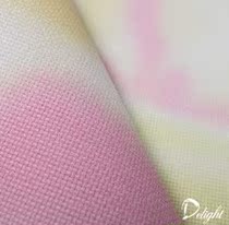 Korea orange side 11CT thick colorful embroidered cloth fabric cross embroidery cloth