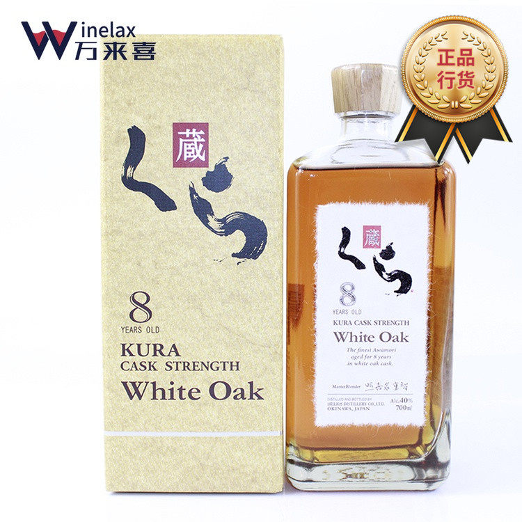 Tibetan 8 years pure wheat whisky KURA White Oak Tibetan 8 years Classic pure wheat Japan Kunis 8 years pure wheat