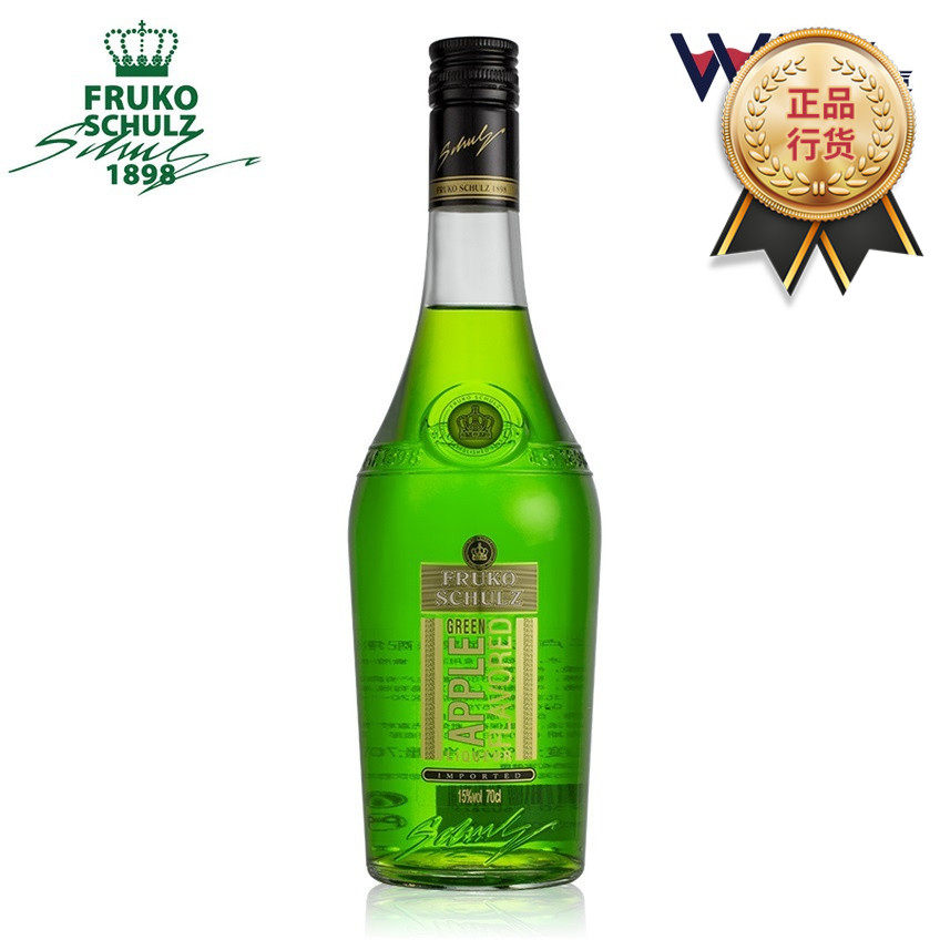Foreign Wine Czech Original Bottle Import Fu Luk Green Apple Formulated Likou Wine Force Cuddling 700mlLIQUEUR