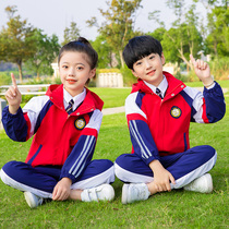 School uniforms class uniforms primary school students autumn and winter outfits three sets of boys and girls in winter