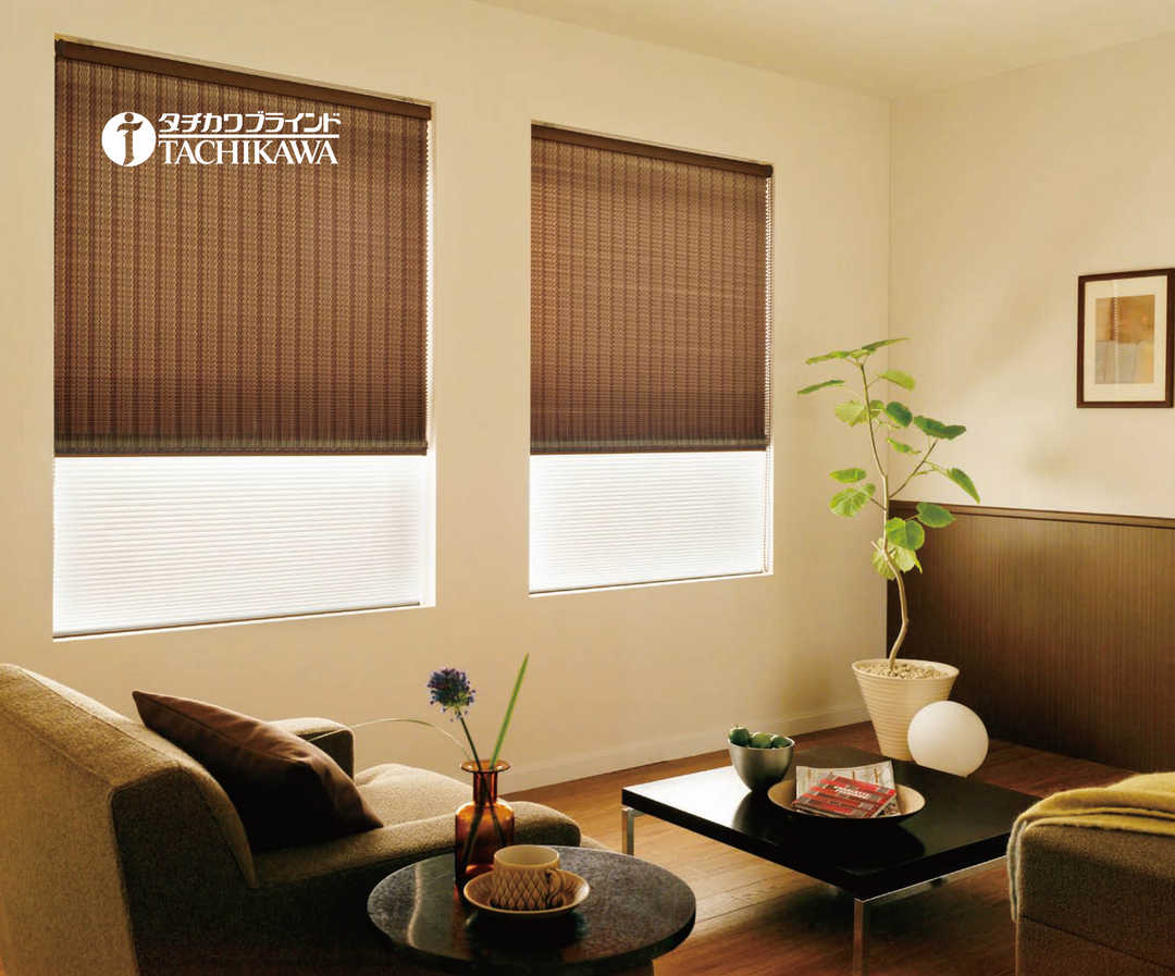 日本进口立川tachikawa定制百折帘遮光日式和风简约外装内装