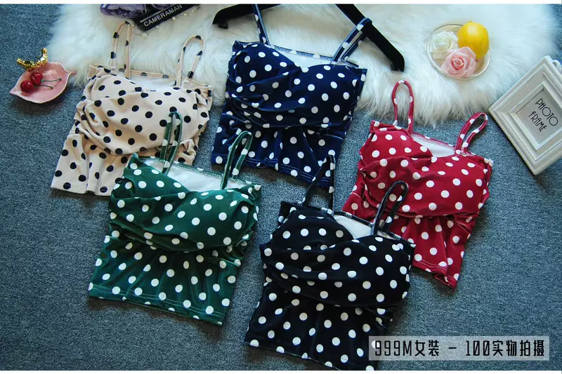 Mặc vest mùa hè thời trang mới áo sơ mi nữ ngắn phần eo eo vàng nhung hoang dã - Áo ba lỗ