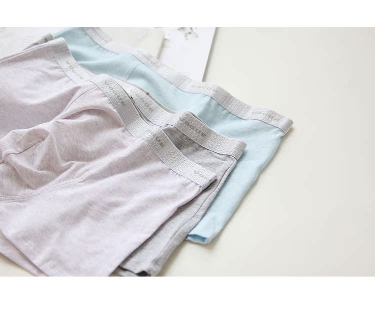 Đồ lót nam được đề nghị Đồ lót nam U Boxer U Quần áo cotton nổi bật Xu hướng Quần short cotton thoáng khí quần lót thể thao