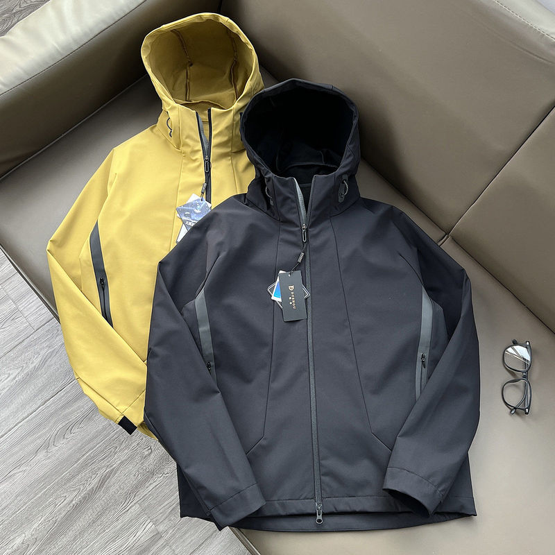 Softshell Jacket, Priced at 3988 Yuan, Men's Spring and Autumn Hooded, Triple-Protection Outdoor Jacket, Casual Coat 62606