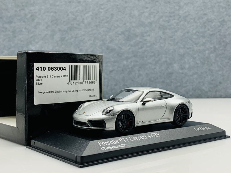 Minichamps Mini Diecast 1/43 911 992 Carrera4 Gts Suitable for Porsche