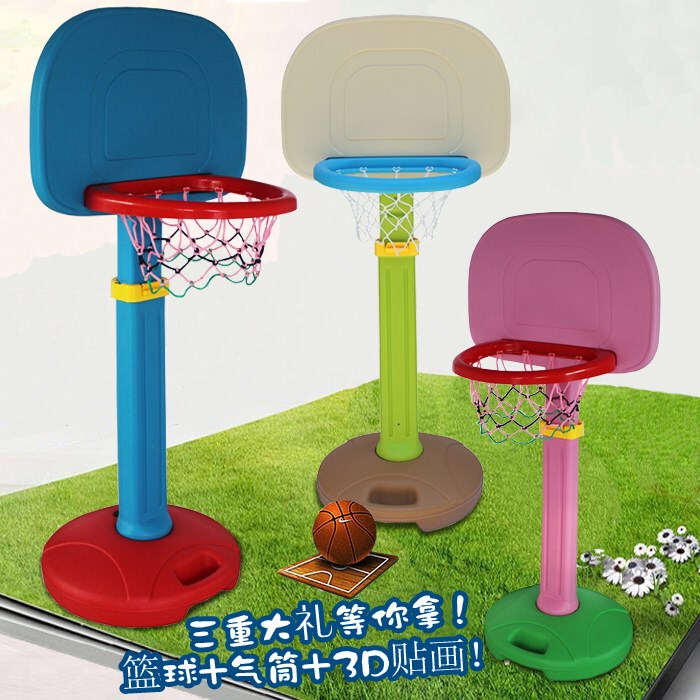 Baby and Toddler Basketball Hoop, Adjustable Height, Suitable for Home Indoor and Outdoor Use, Unisex, Plastic, for One-Year-Olds Baby and Toddler Basketball Hoop, Adjustable Height, Suitable for Home Indoor and Outdoor Use, Unisex, Plastic, for One-Year-Olds