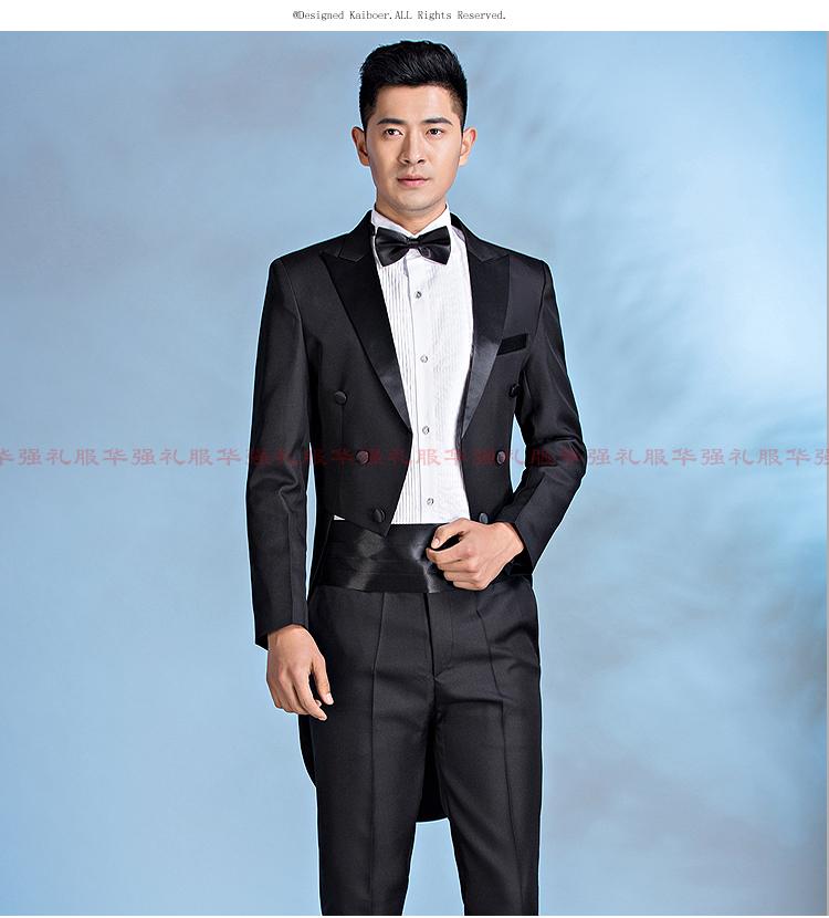 Phiên bản Hàn Quốc của trang phục sân khấu tự tu tuxedo nam ca sĩ phù hợp với lệnh hợp xướng phù hợp với tiệc cưới áo comple