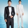 Phiên bản Hàn Quốc của trang phục sân khấu tự tu tuxedo nam ca sĩ phù hợp với lệnh hợp xướng phù hợp với tiệc cưới quần sooc nam