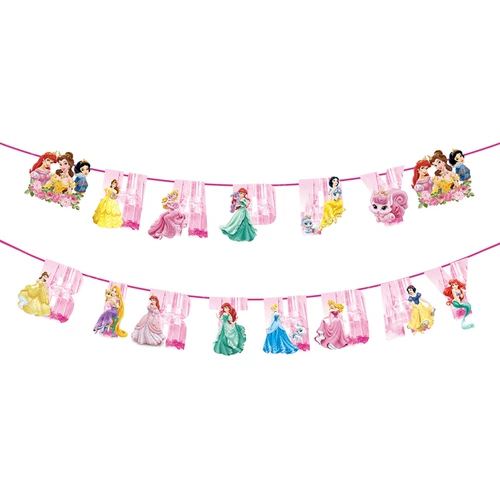 Детское одноразовое вечернее платье для принцессы, посуда, комплект