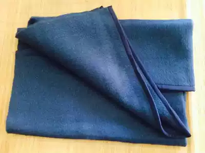 Cattle cargo submarine blanket special water corrugated blue pure wool blanket weight 7 3kg blanket submarine blanket cover