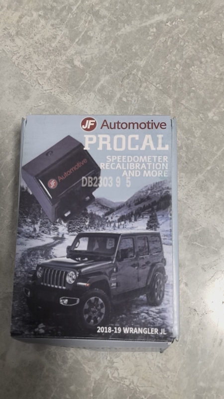 Jl Wrangler Computer Speed Ratio Adjustment for 2018-2026 Gasoline Models