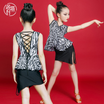 Lolita new Latin costume Childrens girl practice suit Girls dance suit Performance performance suit practice costume