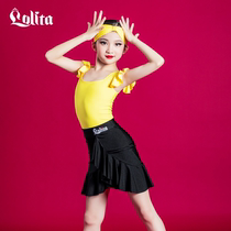 Lolita Spring Summer Season Performance New Training Suit Latin Dance Suit Girls Dance Suit Practice Suit Children Practice