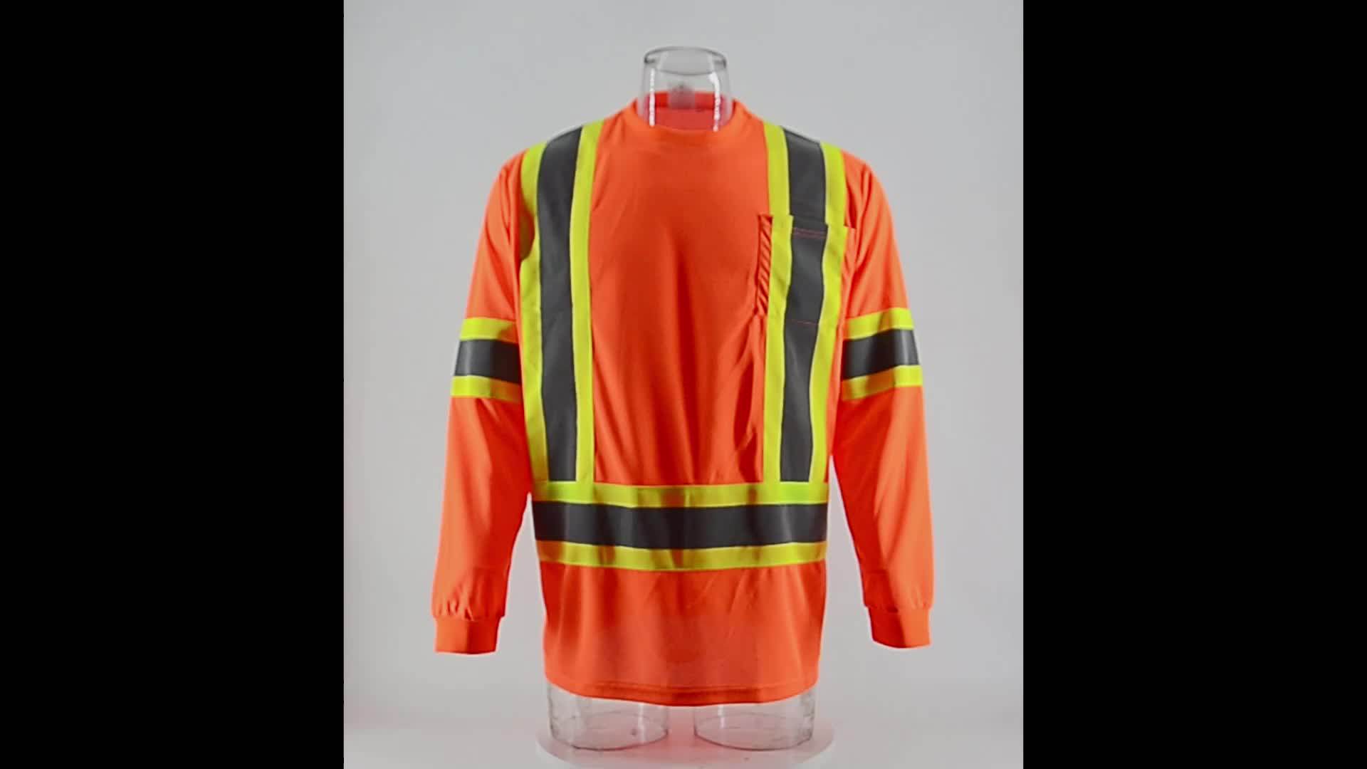 Reflective Safety Hi Vis High Visibility Workwear Custom Logo ...
