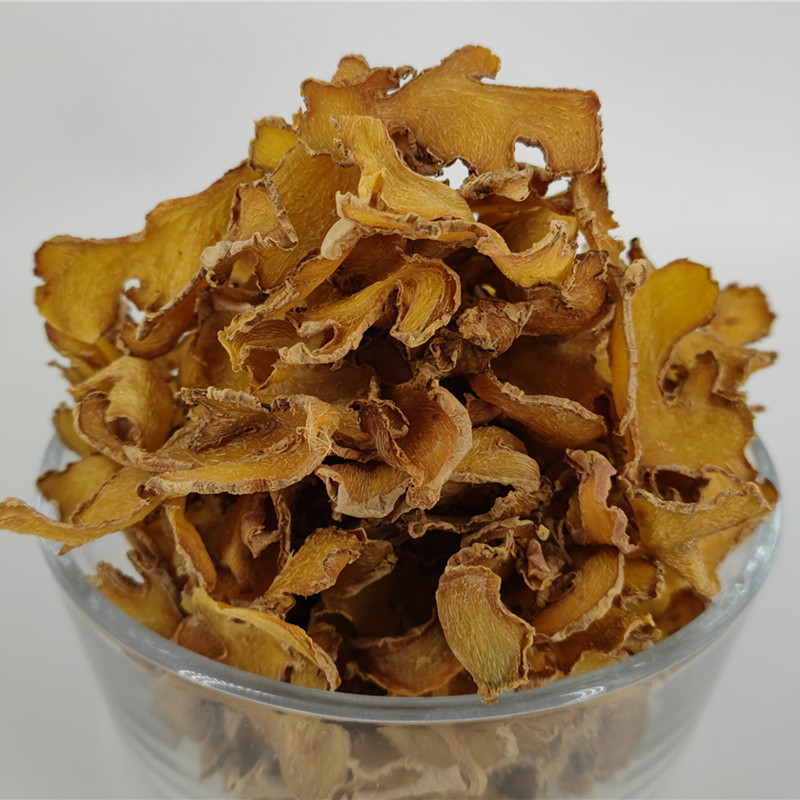 Ginger slices dried ginger slices old ginger head cooked steamed ginger slices small yellow ginger with ginger juice noodles ginger tea soup 50 gr