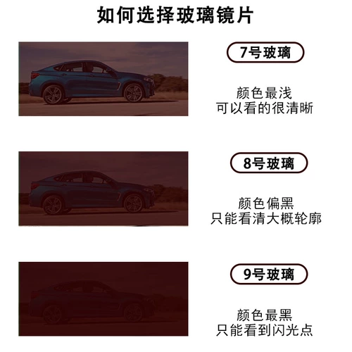 Стеклянный объектив, стеклянная защитная маска, аксессуары