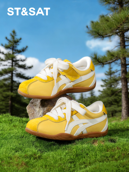 Saturday Children's Shoes Red German Training Shoes for Girls 2026 Spring New Model Children's Non-Slip Campus Girls' Casual Sports Shoes — 4