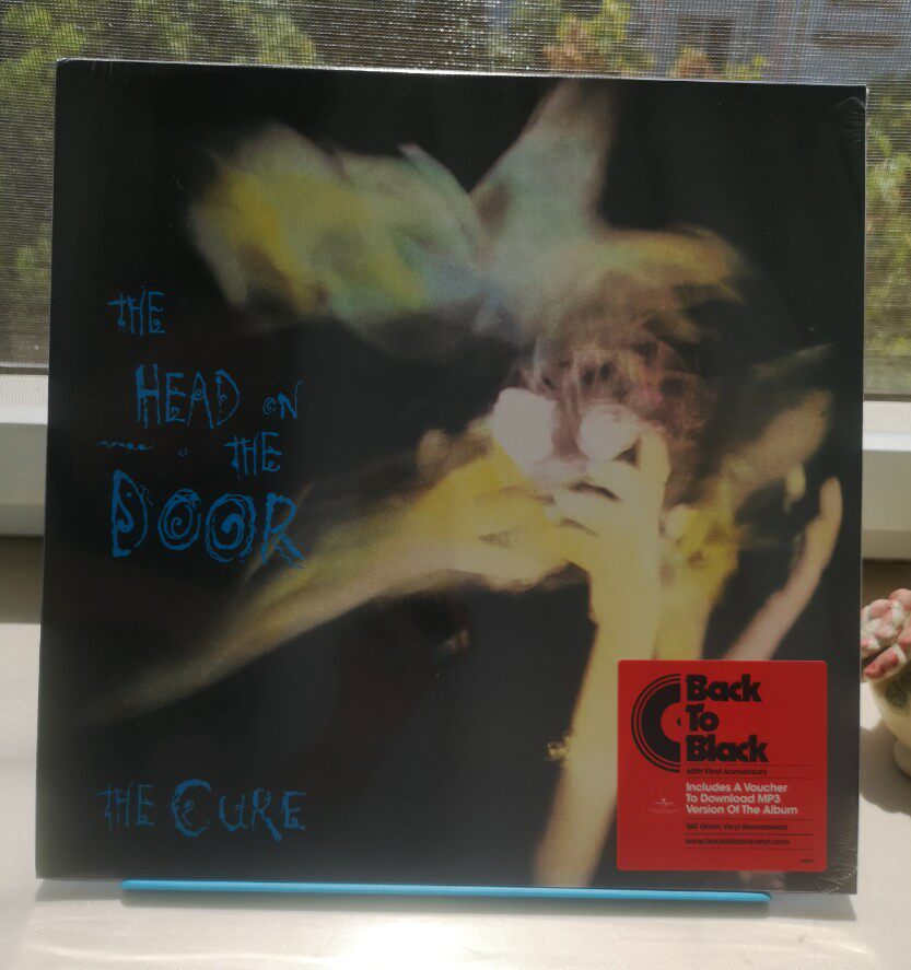 Book The Cure-The Head On The Door Black Gel Record LP New Undemolished