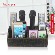 Creative KTV Microphone Microphone Shelf Corticoid Versatile Finishing Remote Control Containing Box Hotel Supplies