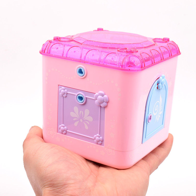 Dream Chiya Princess Hundreds Treasure Chest Of Magic Key Girl Jewellery Blind Box Ice Elley Music Light Children's Toys