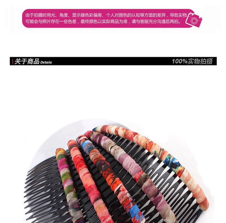 Accessoire cheveux en tissu - Ref 1200354 Image 9