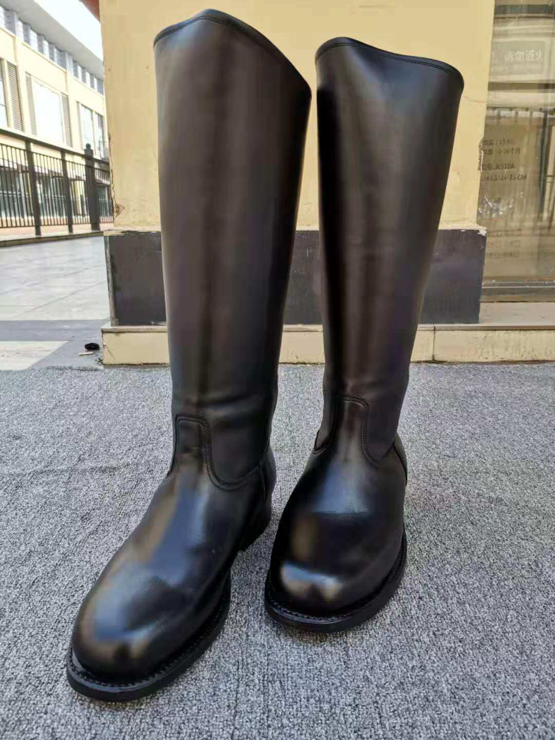 Rider Leather Boots 007 Honor Guard Leather Bottom Summer Horse Boots