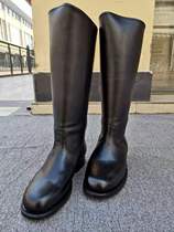 Knight leather boots 007 honor guard leather sole summer riding boots