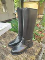 92 rubber sole summer horse boots college flag class long leather boots equestrian protective boots