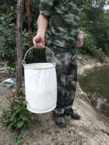 Naval folding canvas bucket outdoor car wash fishing portable folding bucket