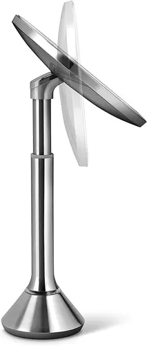 Simplehuman 8-дюймовая интеллектуальная индукция зеркала зеркала светового управления увеличивает детали.