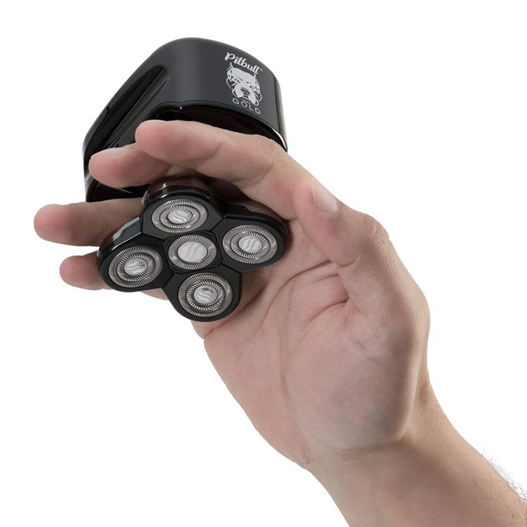 Skull Shaver bulldog Pitbull self-shaved bald bald hairdresser silver gold platinum version