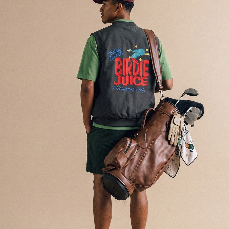 Devereux Golf American Professional Golf Vest Men's Outdoor Sports Vest Summer Lightweight and Breathable Men's