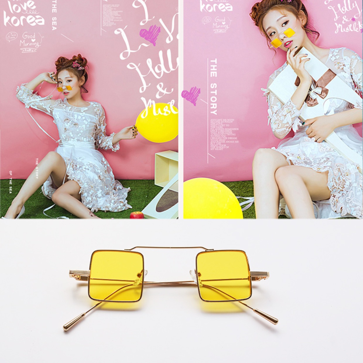 Photo studio chụp ảnh cưới đạo cụ kính râm du lịch đường phố chụp kính râm ảnh photo đạo cụ trang phục Hoàng tử gương - Kính râm kính tom ford