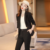 White suit jacket female spring and autumn small man temperament goddess fan senior sense professional wear small suit suit autumn