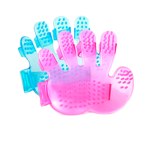 Palm-shaped pet dog bath brush dog five-finger bath brush glove brush pet pet bath supplies