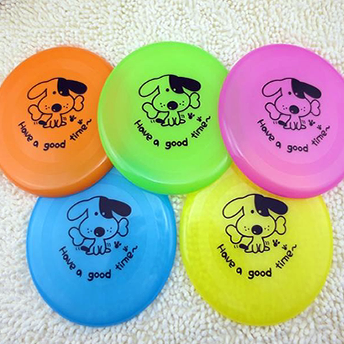 Border collie 20cm dog toy pet flying saucer does not hurt teeth pet training flying disk training dog flying disk