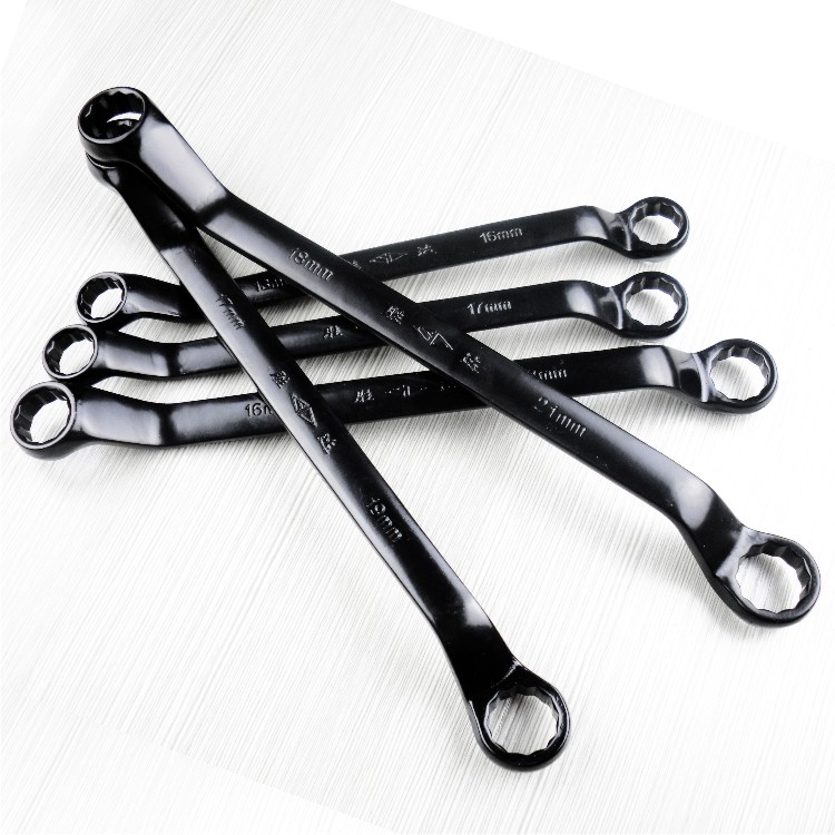 Shengda tool double head plum wrench 5 5-50mm machine repair auto repair glasses wrench machine repair double head wrench