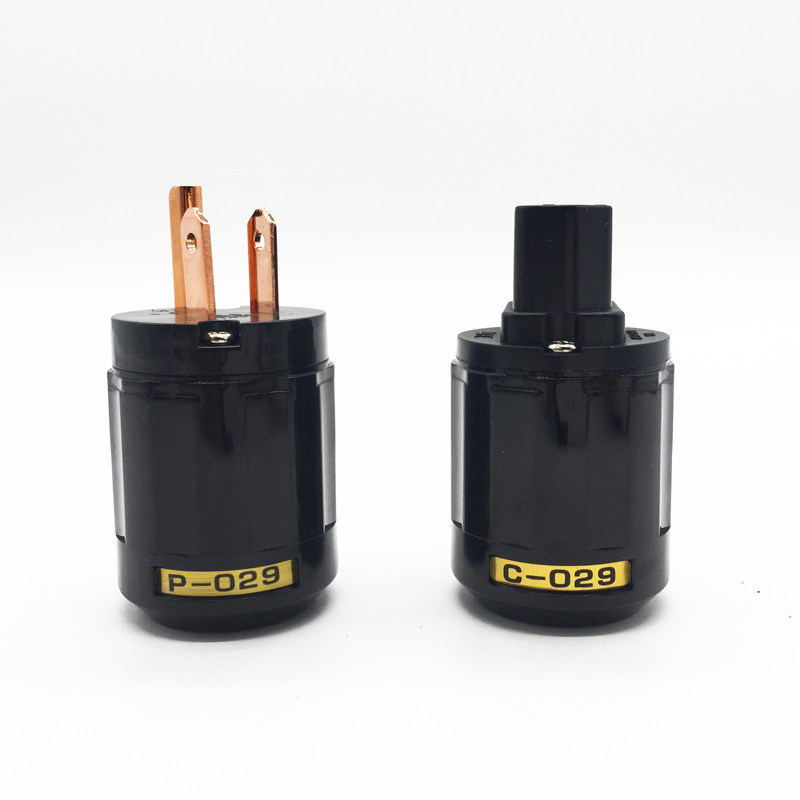Ou Yade 029 copper national standard American power plug fever power cord plug hiff audio accessories