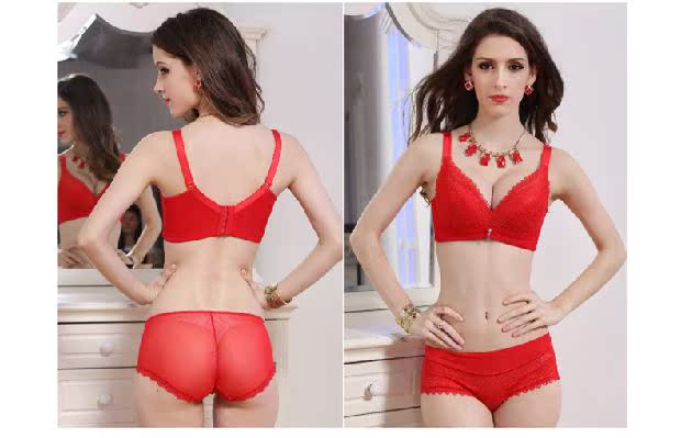 Yêu Musi Mùa xuân và Mùa hè Mới Đồ lót phụ nữ gợi cảm Nhận sữa mẹ Bộ ngực nhỏ Thu gom áo ngực điều chỉnh 75B áo lót dây