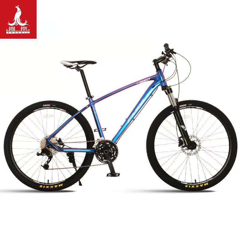Phoenix Mountaineering Bike 27 Variable-speed Oil Disc for male and female students Adult City Damping Cross-country Discoloration Frame Bike